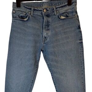 Buck Mason Jeans Mens 33x30 Sky Blue “Ford Standard” Light Wash Double Dipped